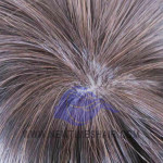HS24: Haarsystem mit in Spitze eingestochenem Haar